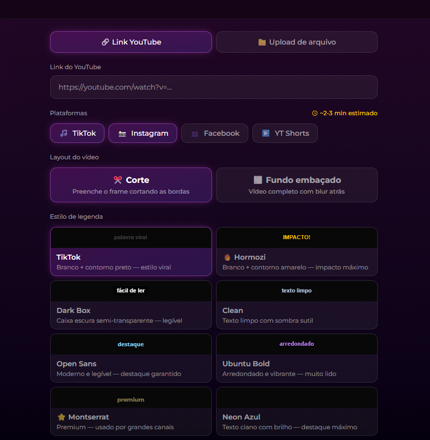 App Viraliza — Configuração
